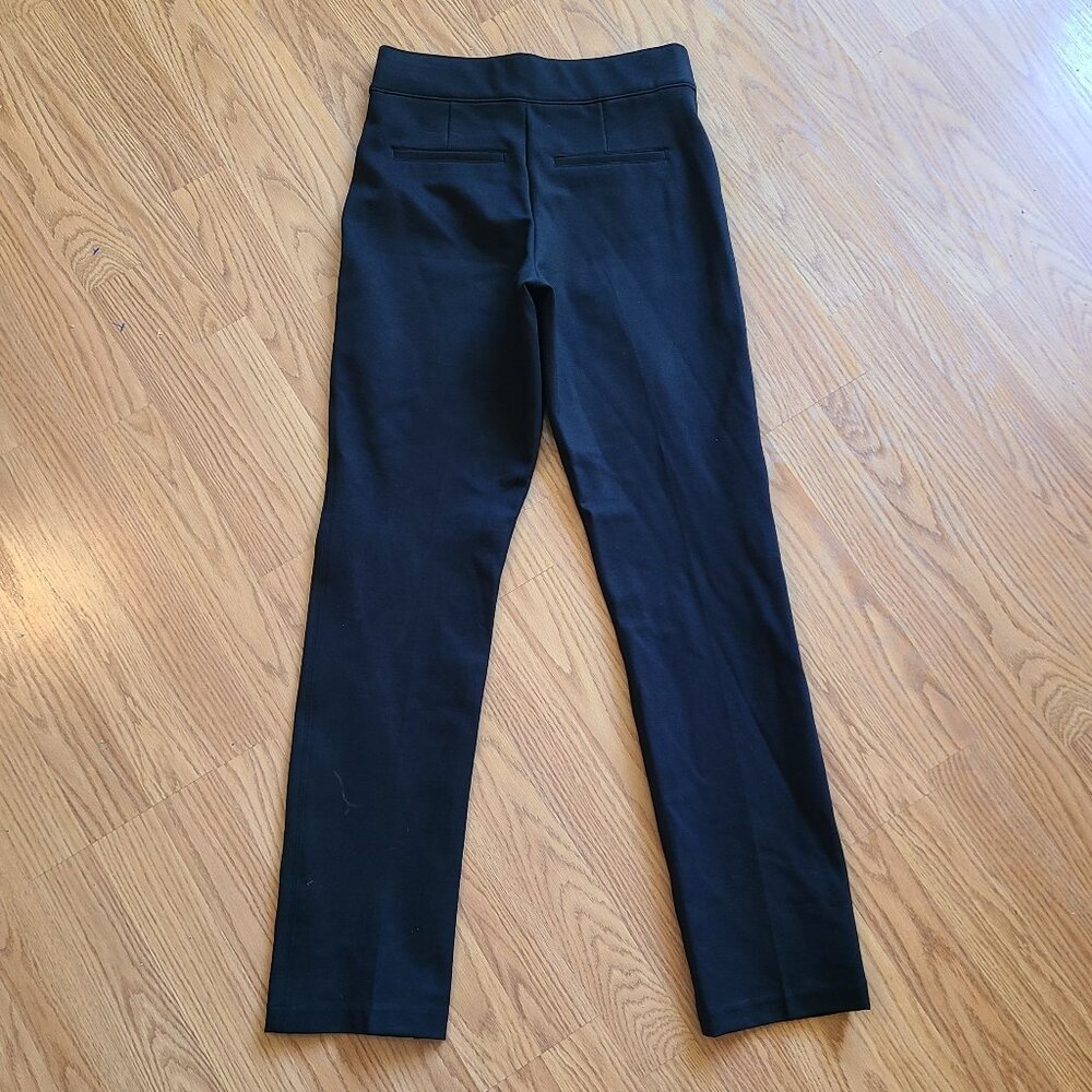 SPANX Black Straight Leg Pants - Picture 4 of 7